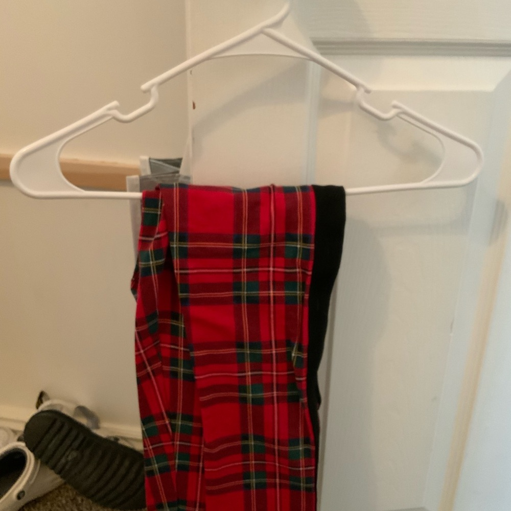 Red checkered pants message me if interested